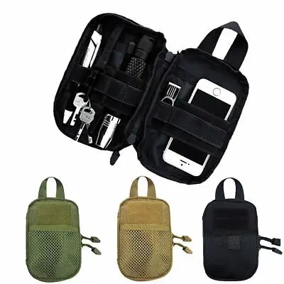 Tactical Utility Pouch MOLLE EDC Compact Pocket Gadget Gear Organizer Waist Bag • $9.89