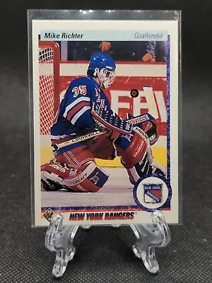 1990-91 Upper Deck MIKE RICHTER Rookie Card #32 New York Rangers • $1.99