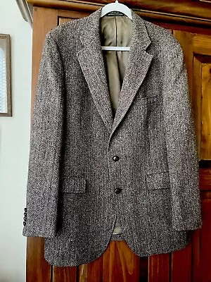 Vintage Chapel Oaks Harris Tweed Sport Coat Jacket Blazer Size 42R • $39.99