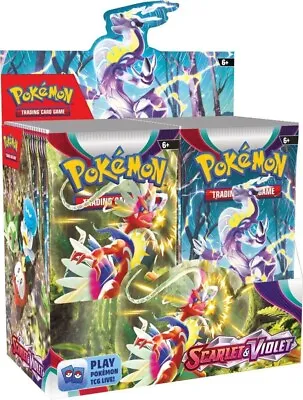 $1199 • Buy Pokemon Tcg Scarlet And Violet 1 Booster Box Case (6 Boxes) Preorder March 31st