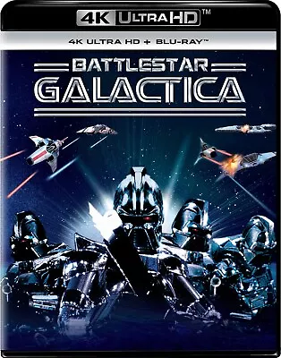 Battlestar Galactica The Movie 4K UHD Blu-ray Richard Hatch NEW • $16.99