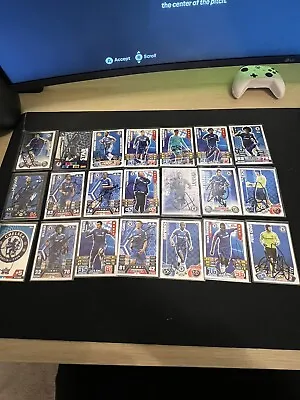 Signed Chelsea Match Attax Cards • £85