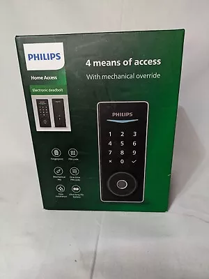 Philips Keyless Entry Door Lock With Keypad-Smart Deadbolt Lock For Front Door • $62.99