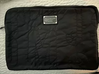 Marc Jacobs Standard Supply Laptop Case Cover Black Quilted Nylon • $30