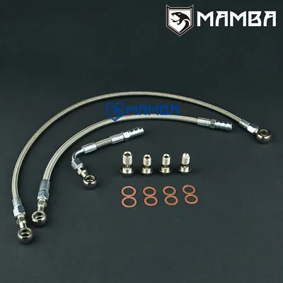 MAMBA Turbo Oil Water Line Kit For VOLVO 850 S70 N2P23HT TD04HL 15G 16T 18T 19T • $75.90