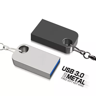 Portable Mini Metal UDisk 4GB USB 3.0 Flash Drive Memory Stick Storage Device • $4.73