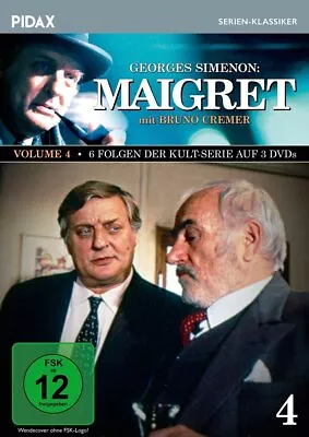 Maigret Vol. 4 / Weitere 6 Folgen Der Kult-Serie Mit Bruno Cremer Nach De (DVD) • £21.72