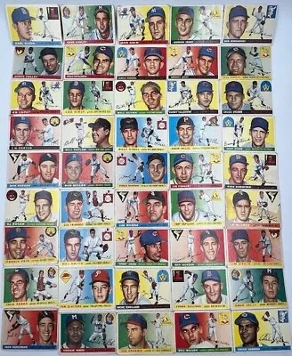 1955 Topps Starter Lot Of 45 Cards • $169.99