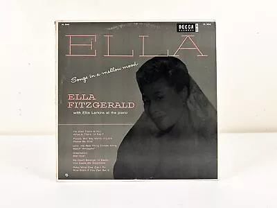 Ella Fitzgerald With Ellis Larkins - Ella - Songs In A Mellow Mood - Vinyl LP R • $36