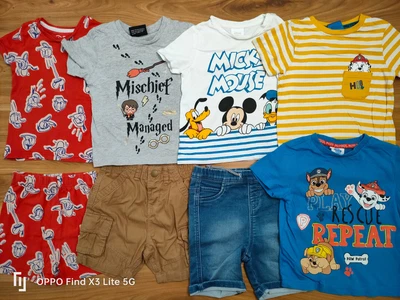 £9.99 • Buy {E657} Boys 18-24 Months Summer T-shirt Shorts Bundle George M&S TU