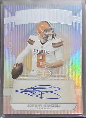 2023 Panini Illusions Football | Superlatives | Johnny Manziel | Auto | /199 • $1.25