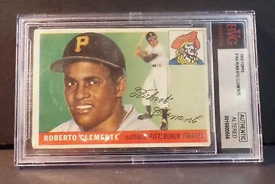 1955 Topps #164 Roberto Clemente Pittsburg Pirates RC HOFer • $1200