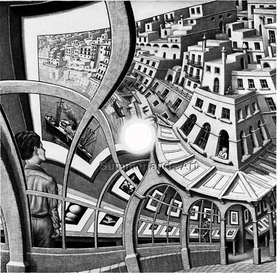 £24.99 • Buy MC Escher Print Gallery Giclee Fine Art Print Paper Or Canvas Large Various Size