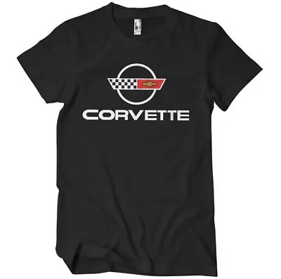 Officially Licensed Chevrolet Corvette C4 Logo Mens T-Shirt S-5XL Size • $27.83