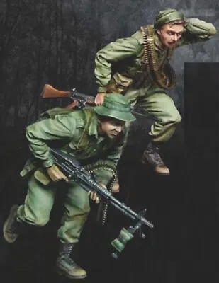 $17.99 • Buy 1/35 Resin Figure Model Kit Australian Soldiers Infantrymen Vietnam War Unpaint