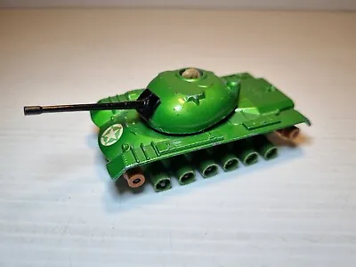 VINTAGE Matchbox Lesney Battle Kings K-102 M48 A2 Green Tank Toy 1974 - READ  • $18