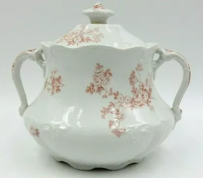 Vintage Engadine Sugar Bowl T&r Boote Royal Semi Porcelian Waterloo Potteries Uk • $34.95
