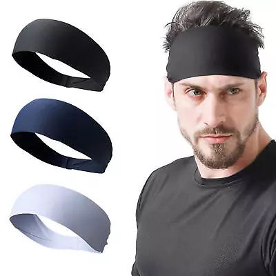 Sweatband Head Band Sweat Headband Gym Workout Sports Sweatbands For Men Women • $7.90