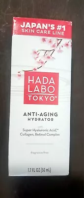 Hada Labo Tokyo Anti-Aging Hydrator 1.7 Fl. Oz - With Super Hyaluronic Acid Col • $12.97