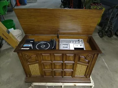 Vintage Sylvania Stereo Console Record Player *Audio Wiring Needs Work* SC0844P • $495