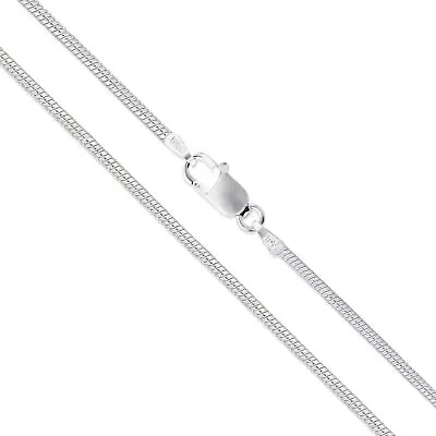 Sterling Silver Magic Snake Chain 1mm Solid 925 Italy New Brazilian Necklace • $9.49