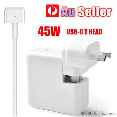 New 45W Charger T-type Adapter For MacBook Air 11 13 A1436 A1465 A1466 AUS Pro • $23.99