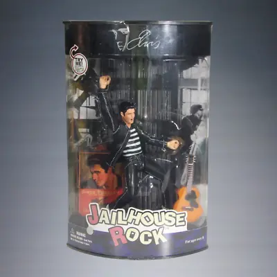Vintage 2000 X-toys Elvis Jailhouse Rock 7  Action Figure Doll W/accessories • $42.66