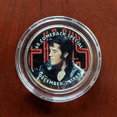 United States - Elvis Presley 1968 Comeback Special - Quarter Coin • $9.85