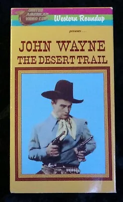 VHS The Desert Trail 📼Western John Wayne Mary Kornman Paul Fix Eddy Chandler • $2.99