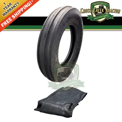 6.00-16 6.00x16 600x16 600-16 6 PLY Rib Disc Farm Tractor Tire And Tube • $154.75