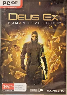 Deus Ex: Human Revolution - Pc Dvd • $5.50