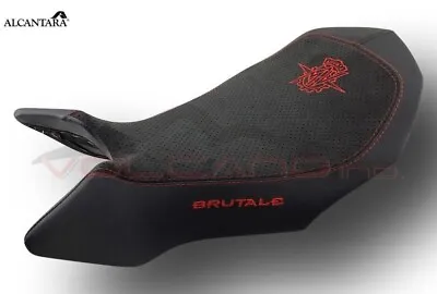 MV Brutale 990/1090 2010-2017 Design Volcano Saddle Cover Anti Scivolo Black Red • $146.06