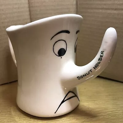 Vintage Fred Roberts Japan Pinocchio Donut Holder Coffee Mug • $15