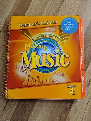 Grade 4 Silver Burdett Making Music Teachers Edition • $10