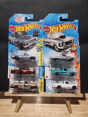 HOT WHEELS  LOT OF 6 DIFFERENT MINI TRUCK .Mazda Chevy Dodge  • $12.99