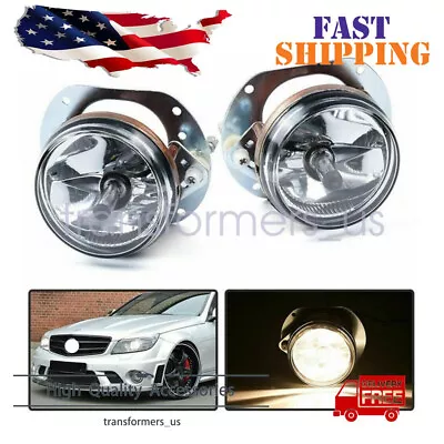 Fog Light Fits For Mercedes Benz ML350 C300 W204 W216 W164 W251 AMG PKG L & R • $39.59