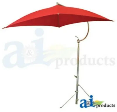 $196 • Buy Red Tractor/Lawn Mower Umbrella Fits All Models