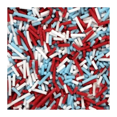 £2.19 • Buy Matt Colour Sugar Strands Cupcake Sprinkles Mixed Or Plain Colours Cake  Toppers