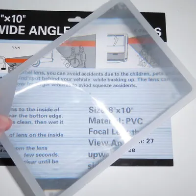 A5 Magnifier Sheet 18x12cm Page Magnifying Glass Reading Aid Lens UK SELLER • £3.95