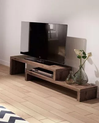 TV Console Wooden Tv Stand Wooden Tv Console Modern Tv Console Wood Tv Stand • £370.41