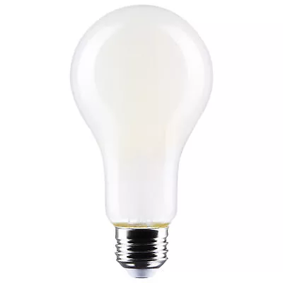 Satco S12448 LED 120 Volt 18.5W =150W A21 Medium E26 Dimmable 4000K Cool White • $14.50