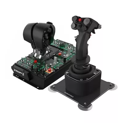 WINWING Orion 2 HOTAS MAX F16EX Flight Joystick Flight Stick & Throttle • $995