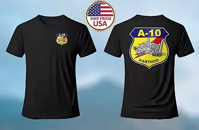 USAF United States Air Force Warthog A-10  Men's Black T-shirt Size S-5XL • $25.64