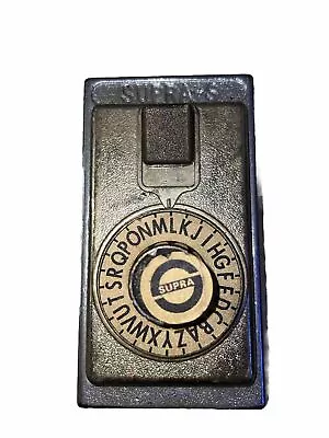 Vintage Supra Key Lock Box Vintage Rare • $38.50