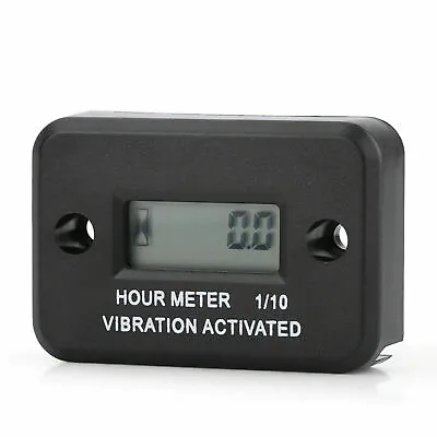 Digital Vibration Hour Meter Operating Hour Meter Hour Meter Motorcycle DA • $14.18