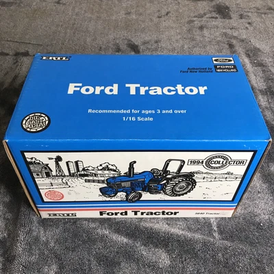 $104 • Buy Ford 5640 Tractor 1/16 Vintage 1994 New Holland ERTL #329