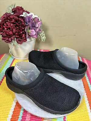Merrell Encore Breeze Pro Black Air Cushion Clogs Shoes Woman’s EU 42.5 US 11 M • $35
