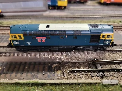 2D-001-023 Dapol N Gauge Class 33 Diesel Loco 33112 'Templecombe' BR Blue • £135