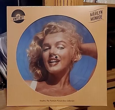 New! MARILYN MONROE - VINYLART 12  PICTURE DISC VINYL  LP.  • $44.95