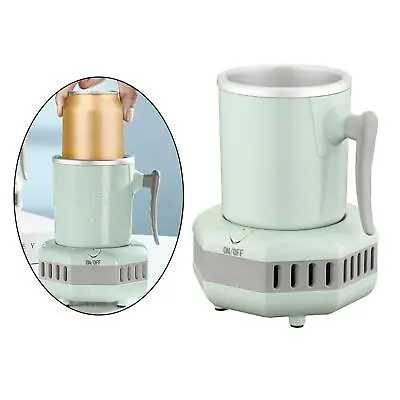 Mini Desktop   Beverage Cup Cooler Drink Chiller For   UK Plug • £32.69
